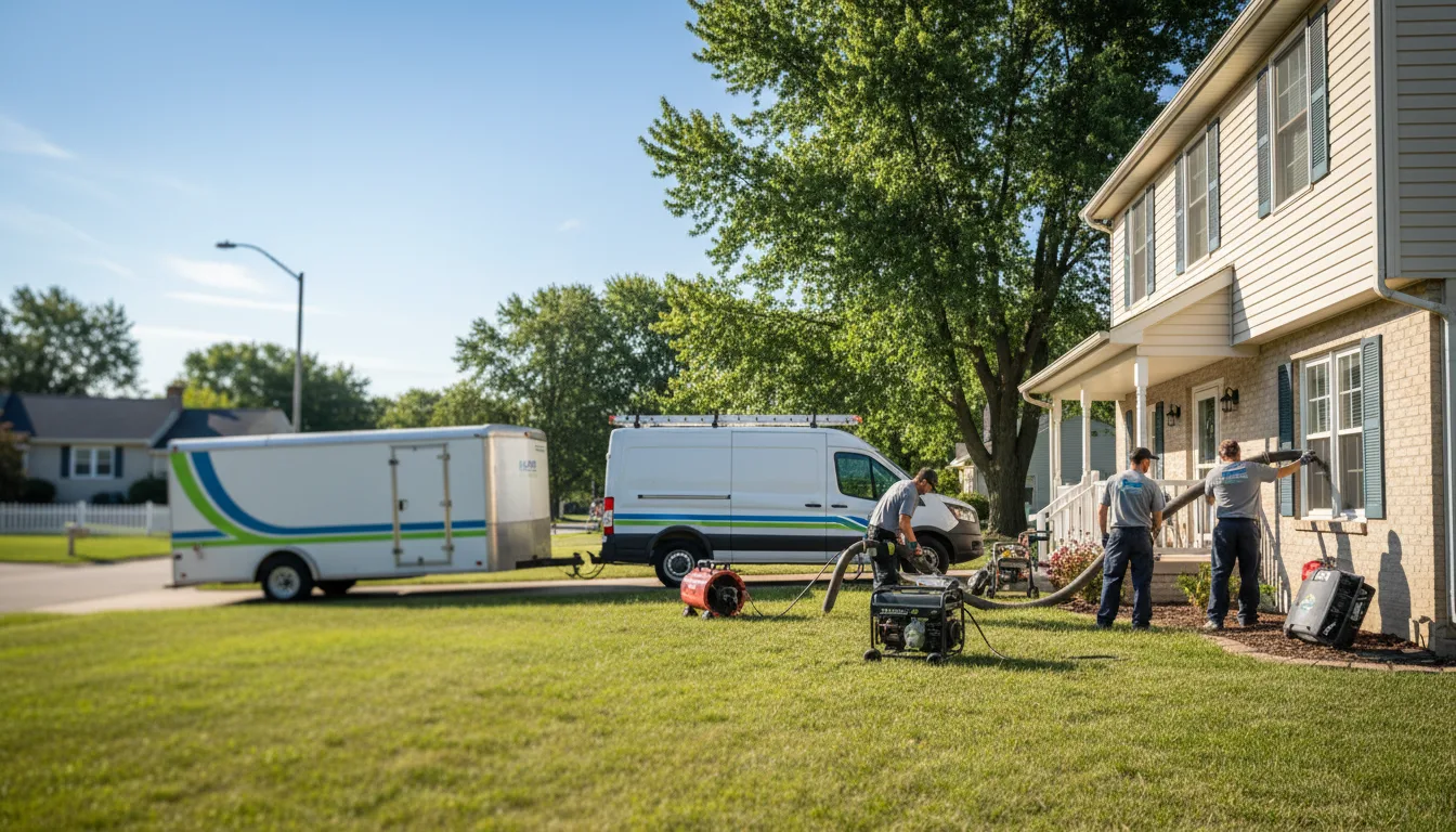 Flooded Basement Restoration And Cleanup With Repair in Dawson, MN near me